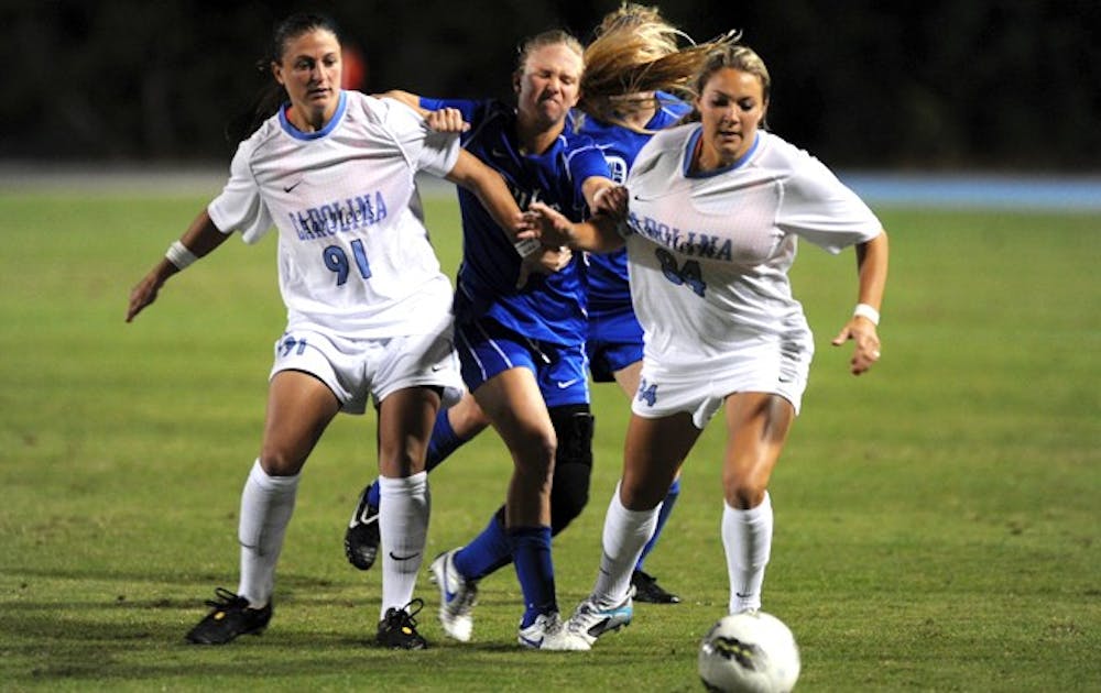 Duke, which has never beaten North Carolina at Koskinen Stadium, lost last year off an 88th minute goal.