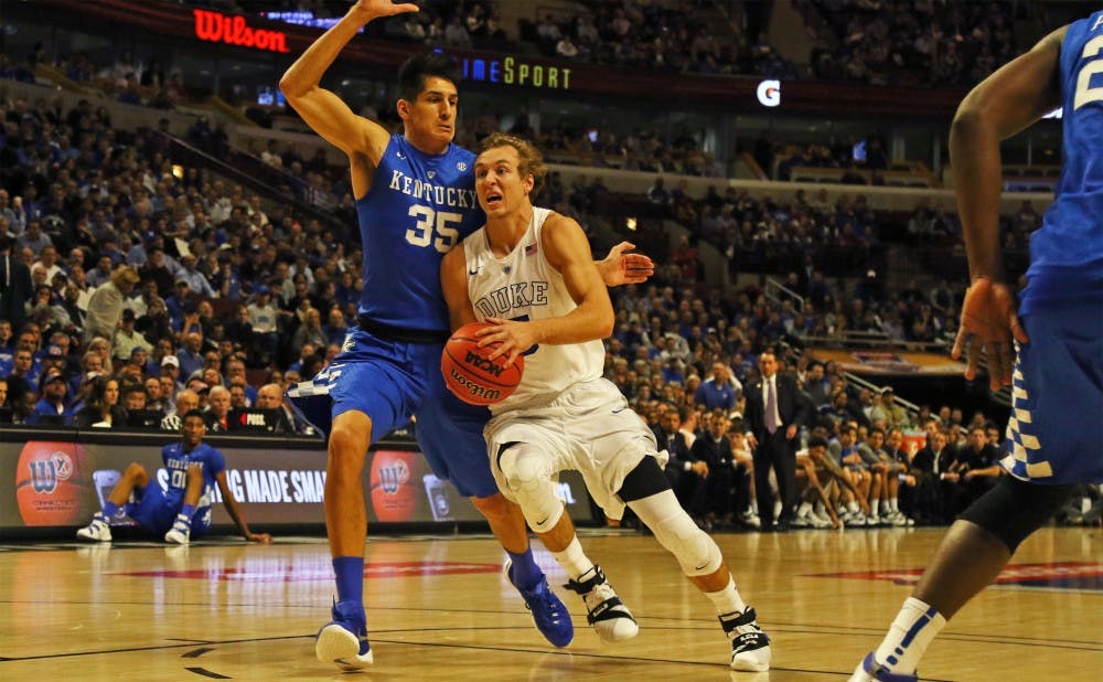 <p>Freshman Luke Kennard scored a career-high 22 points his last time out Sunday against Utah State, and will need to come up with another big performance against a strong Indiana backcourt Wednesday.</p>