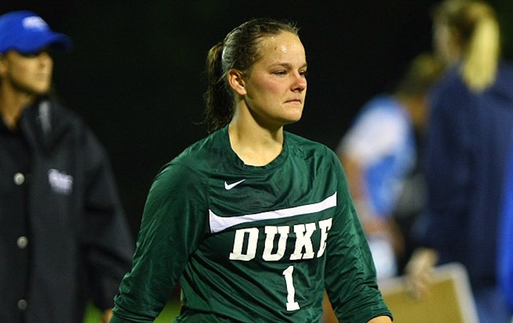 Duke's defense will look different next year without senior Tara Campbell in goal.