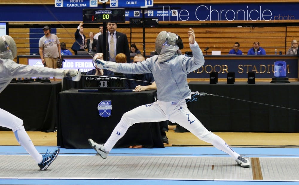 <p>Six Blue Devils won individual medals and could advance to NCAA regionals in two weeks. Duke finished second as a team on both the men's and women's sides.&nbsp;</p>