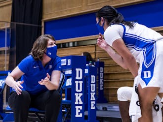 Beth Cunningham (left) brings nearly 20 years of college coaching experience to Durham.