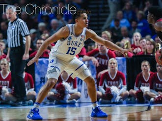 Frank Jackson and the Blue Devils have improved defensively late in the season and will need to lock in on SEC Player of the Year Sindarius Thornwell.