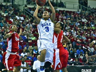 Shay Selby scored a team-high 18 points and dished seven assists in the Blue Devils' Sweet 16 win.