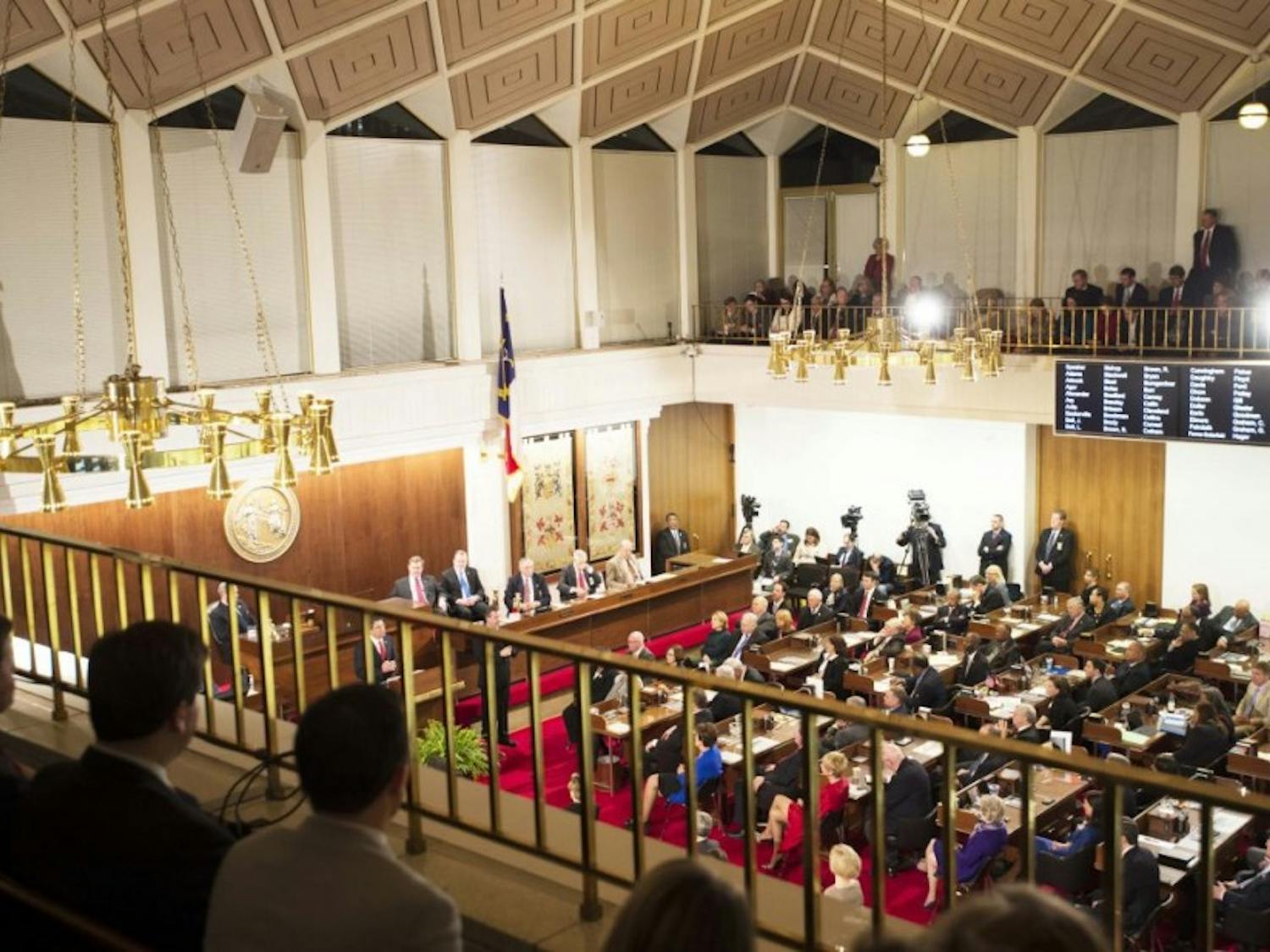 North Carolina's General Assembly held a special session before controversial House Bill 2 was signed into law by Governor Pat McCrory.&nbsp;