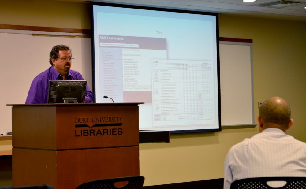 Administrators discussed how course evaluations will be completed online starting this semester.