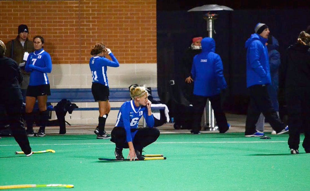 Seeking its first NCAA title in program history, the Blue Devils fell 2-0 to Connecticut in Sunday's national championship game.