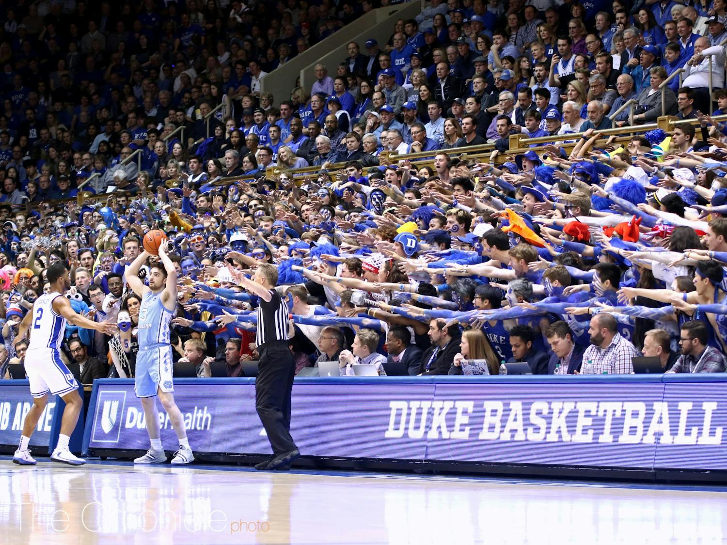 Duke had barred fans from home games during the 2020-21 year.