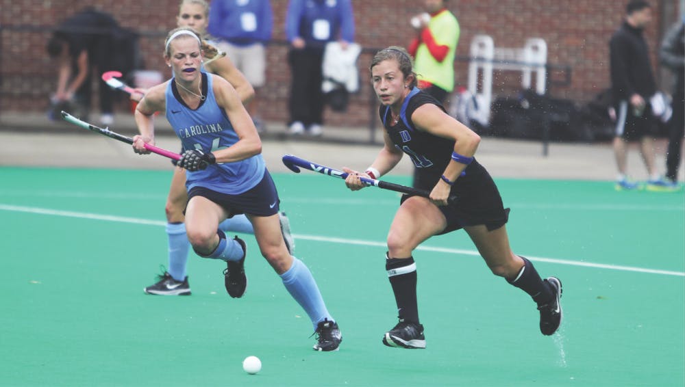 Abby Beltrani and the two other Blue Devil seniors will try to extend their Duke careers Saturday against the Wildcats.