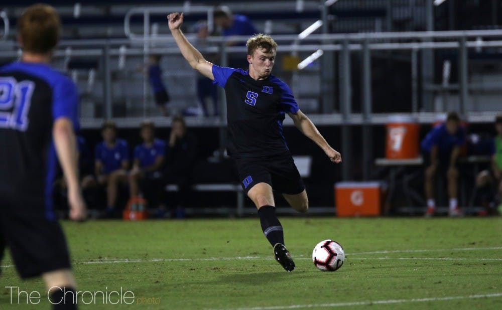 <p>Duke men's soccer is looking for it's second victory over a top-10 team in just eight days.</p>
