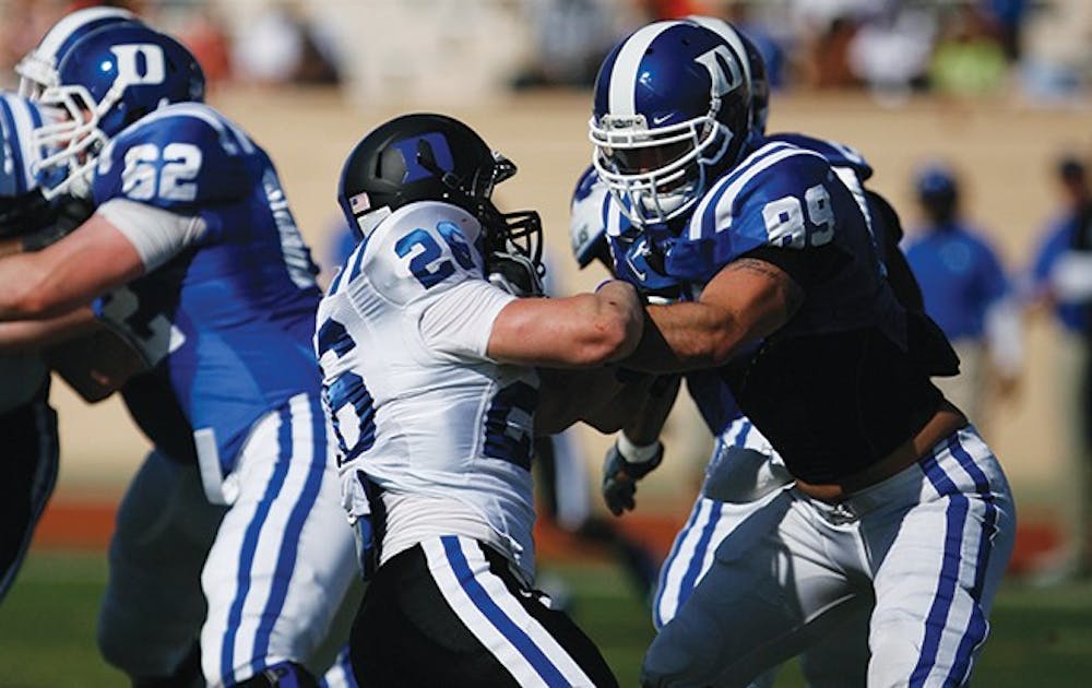 A competitive training camp has the Blue Devils looking forward to the 2013 regular season.