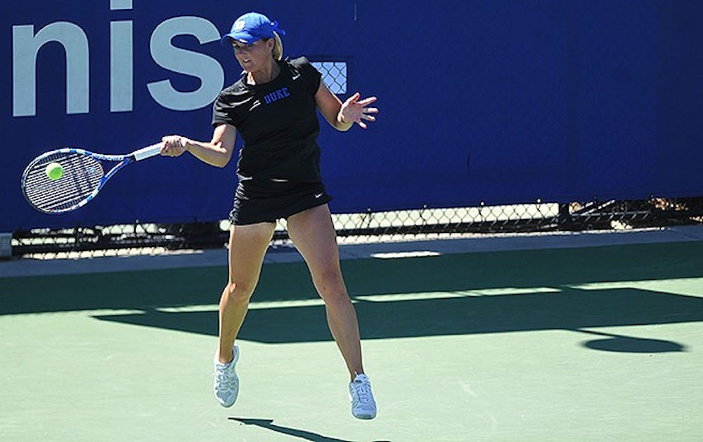 The Blue Devils hope to repeat their performance against Florida earlier this season, when Duke swept the Gators 4-0.
