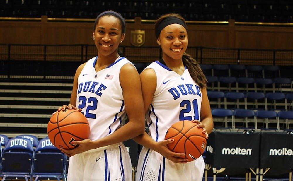Freshmen Oderah Chidom and Kendall McCravey-Cooper developed a close friendship growing up in California.
