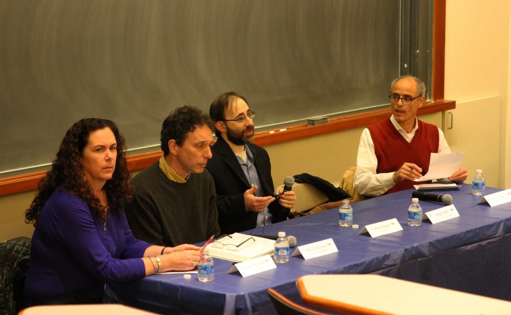 <p>Wednesday's professor panel about the Islamic State group addressed the controversial topic of Islamophobia in the West.</p>