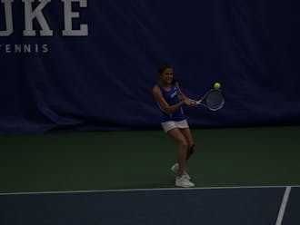 Redshirt freshman Christina Makarova&nbsp;eked out a three-set victory on court six to even the match at 2-2, but the Blue Devils could not capitalize on the mid-match momentum and fell 4-3 to No. 16 Georgia Tech Friday.