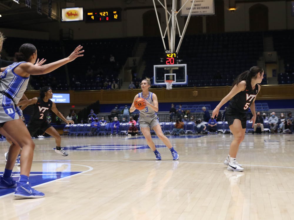 Senior guard Miela Goodchild led Duke with 13 points on a 4-of-11 clip from the field.