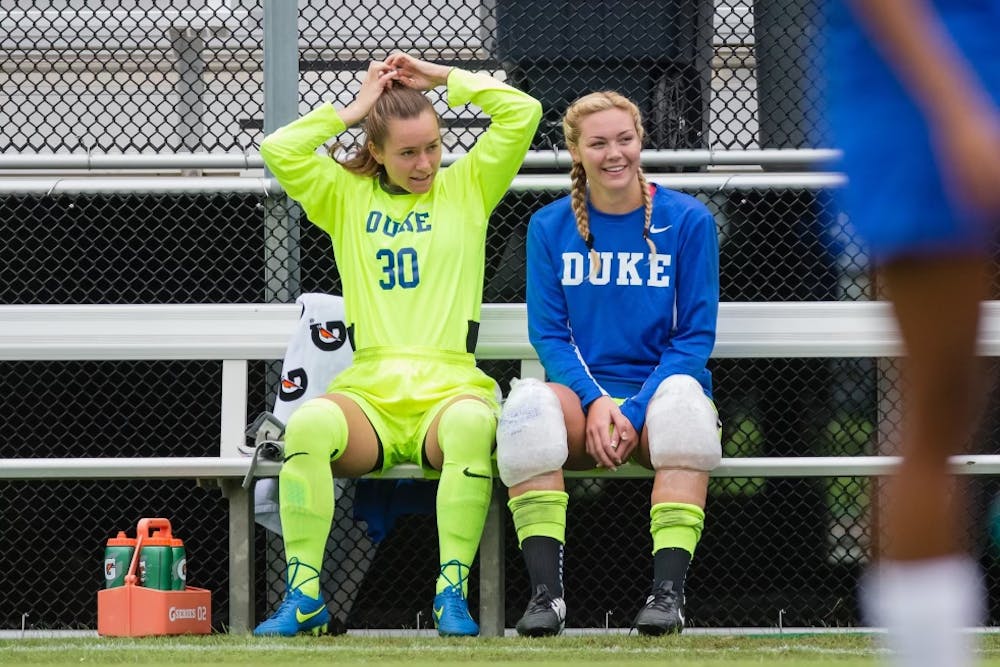 Abby Pyne sat out most of her collegiate soccer career with knee injuries.