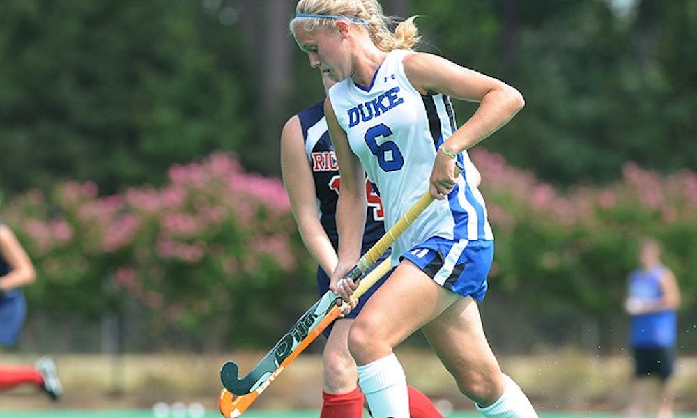 Emmie Le Marchand notched three goals over the weekend, giving her a total of four on the year.