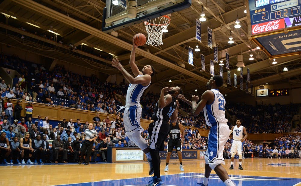 Freshman Jahlil Okafor will be the centerpiece of the 2014-15 Blue Devil squad and provide Duke with its first dominant post presence in years.