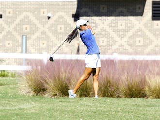 Senior Celine Boutier won the individual title&nbsp;by 14 strokes when Duke won the&nbsp;LSU Golf Classic in March at the University Club.