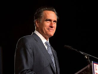 Presidential candidate Mitt Romney spoke about jobs in Asheville, N.C. Thursday.