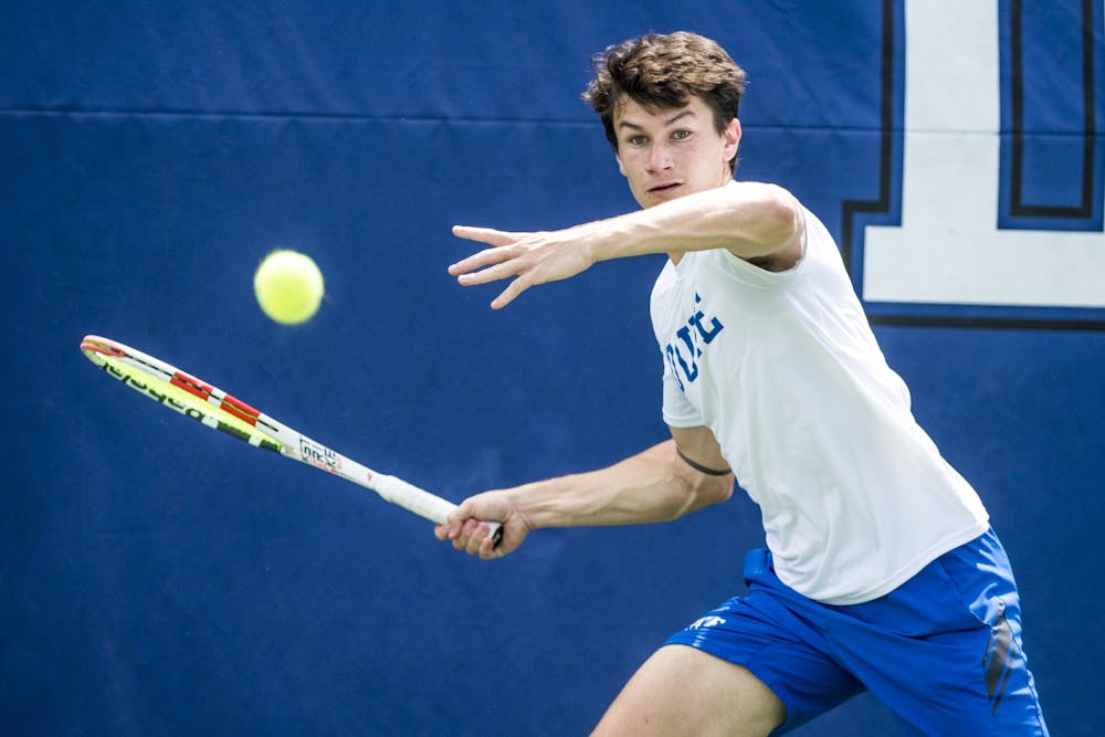 Junior Garrett Johns will be Duke's No. 1 singles player for the second consecutive year.