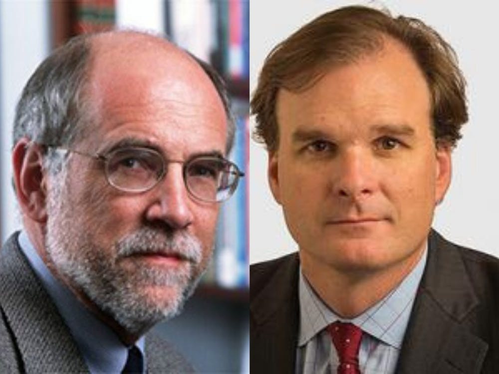 Professors Christopher Schroeder (left) and Robert Bonnie (right) are leading agency review teams as part of Joe Biden's transition team.