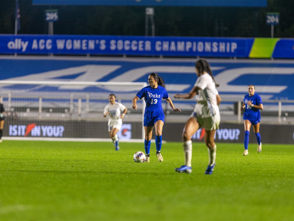 Duke women's soccer lost its first game since the season opener Thursday against North Carolina.