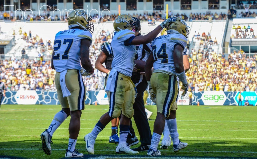 Georgia Tech torched the Blue Devils for 609 total&nbsp;yards to stave off a comeback and escape with a 38-35 win.