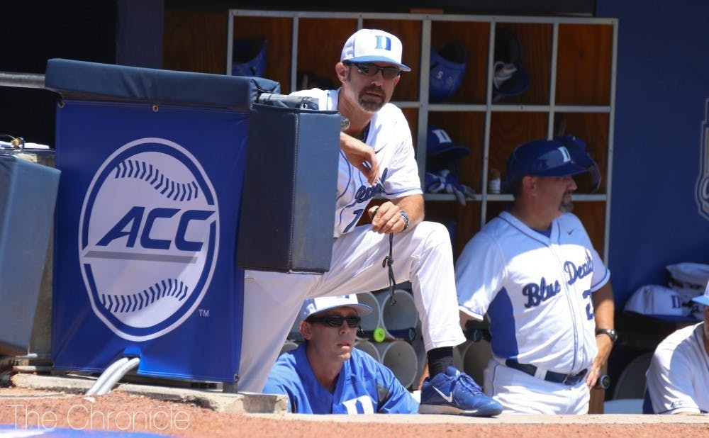 Duke dropped Sunday's game to North Carolina to close out the weekend series.