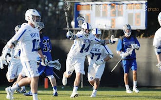 Justin Guterding posted a hat trick Sunday and brought Duke within one late in the contest, but the Blue Devils still fell.