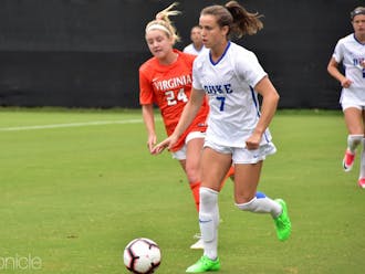 Senior Taylor Racioppi will be a key component to Duke's offensive scheme in their coming contest against the Demon Deacons.