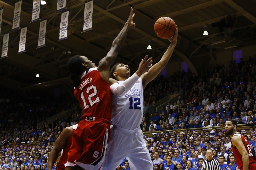 Freshman Derryck Thornton had his hands full on the defensive end but scored seven points Saturday.