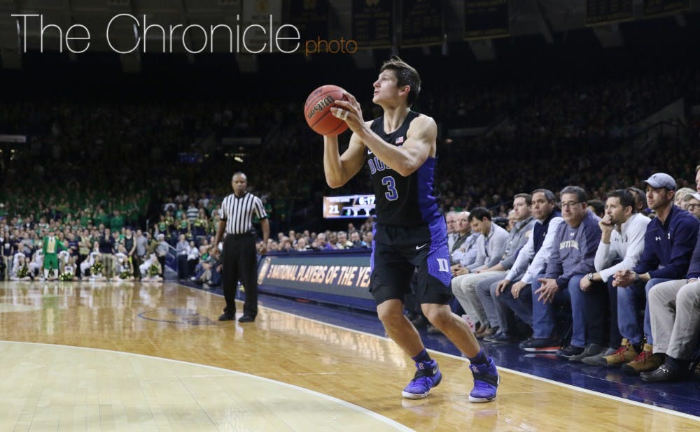 Grayson Allen has heated up in recent weeks&mdash;he'll need another strong showing to take pressure off Luke Kennard against North Carolina.