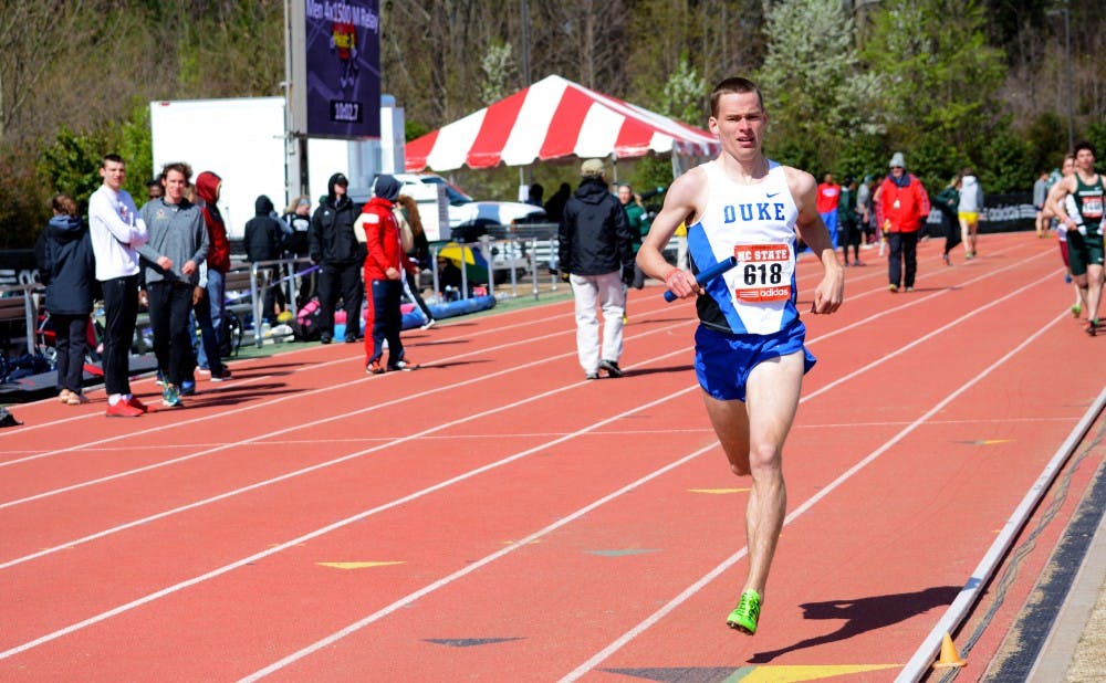 Senior Henry Farley ran a personal best in the 800 meters in his last meet and will look to lead Duke to another strong performance in Philadelphia.