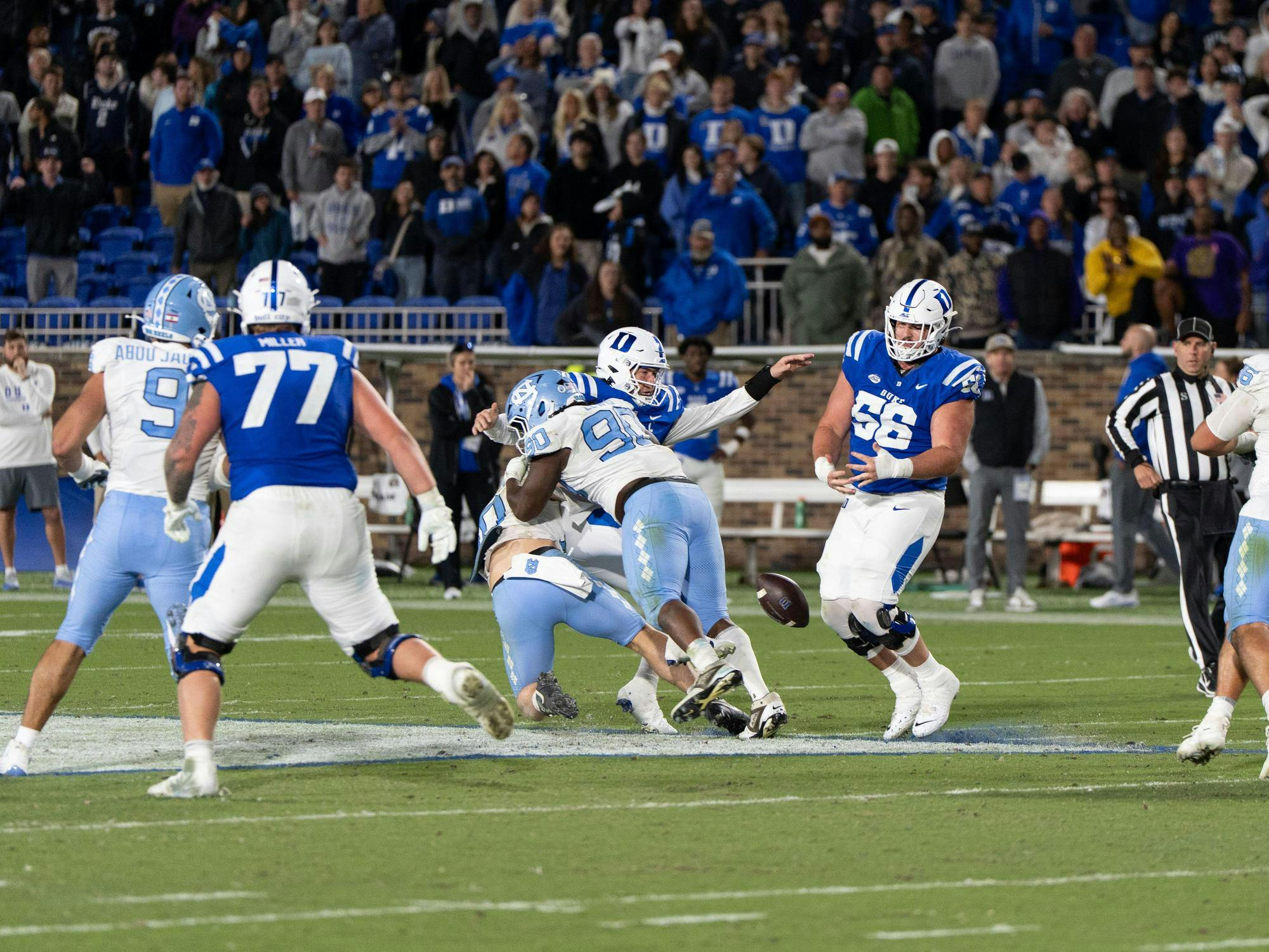 ‘On our heels’: Early mistakes sink Duke football in narrow loss to ...