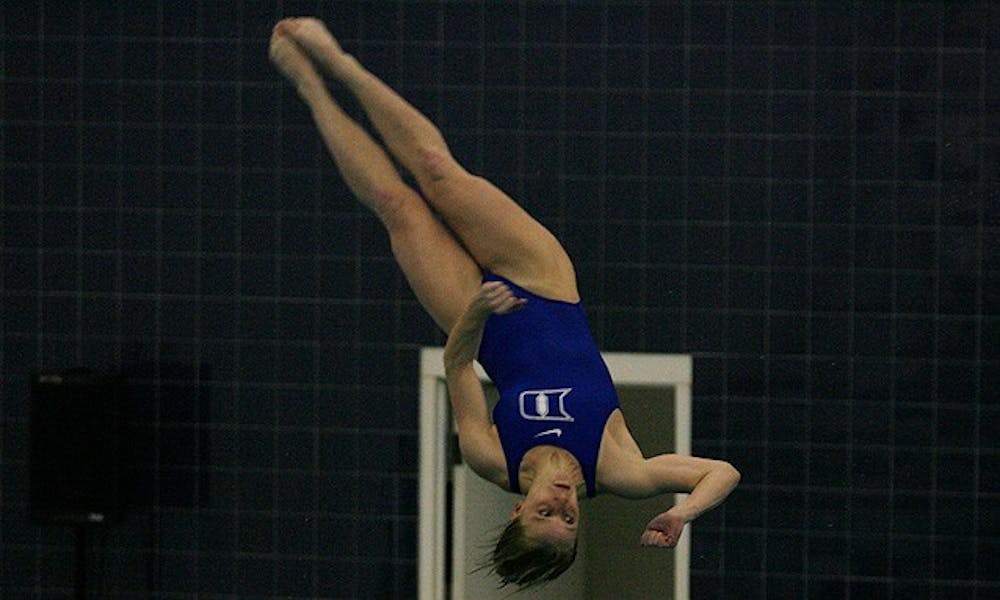 Abby Johnston posted a national-championship winning six-dive score of 409.35 Friday, giving her the program’s first title victory.