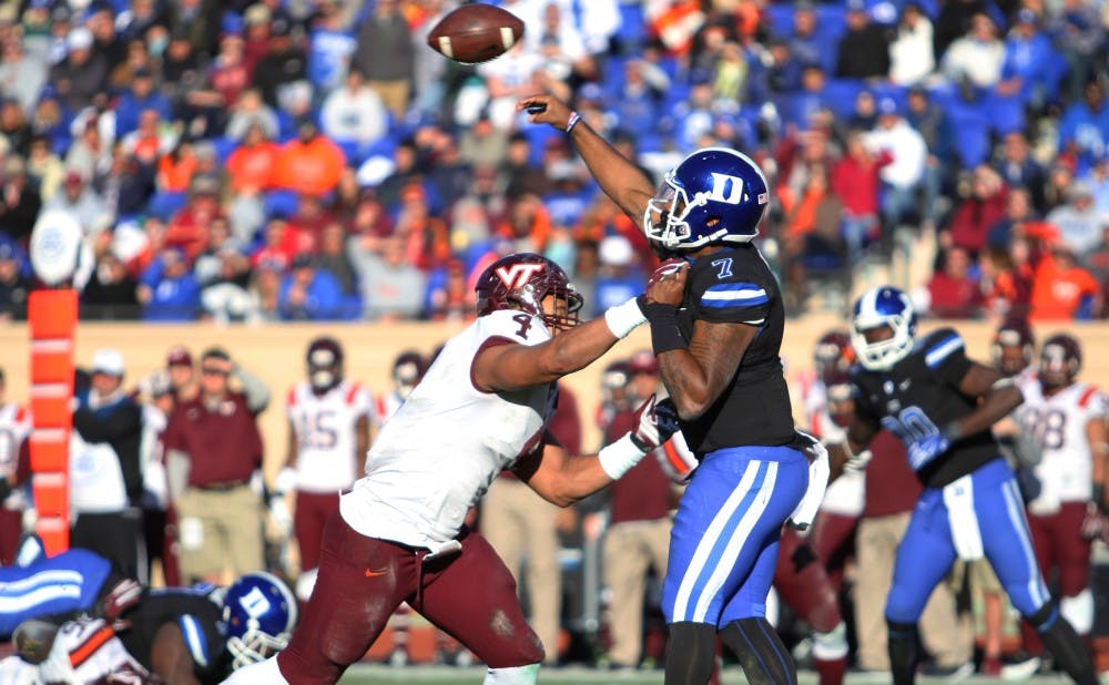 Quarterback Anthony Boone will look to improve on his NFL combine performance at Duke's Pro Day later this spring.