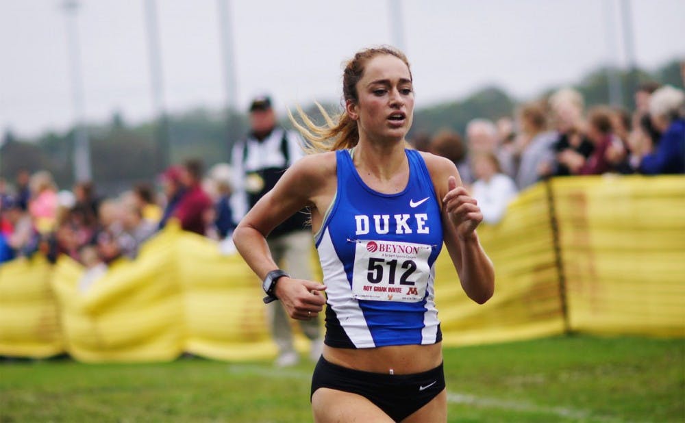 <p>Freshman star&nbsp;Sophia Parvizi-Wayne will sit out this week to prepare for the ACC championship.&nbsp;</p>