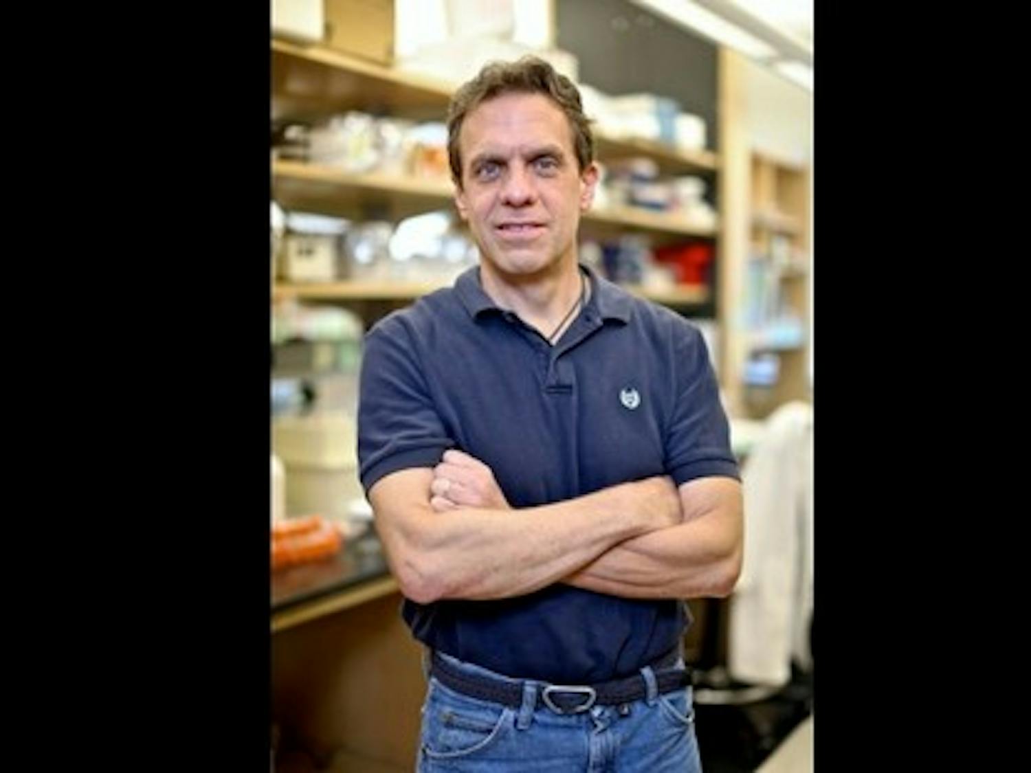 Christopher Nicchitta, professor of cell biology and biochemistry and associate professor of pathology, is the senior author of a recent study showing how the dengue virus secretly replicates in humans.