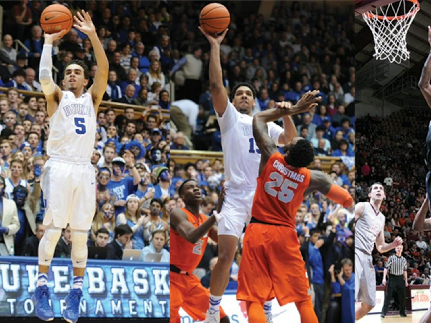 Freshmen Tyus Jones, Jahlil Okafor and Justise Winslow have been a big reason for Duke's success this season.