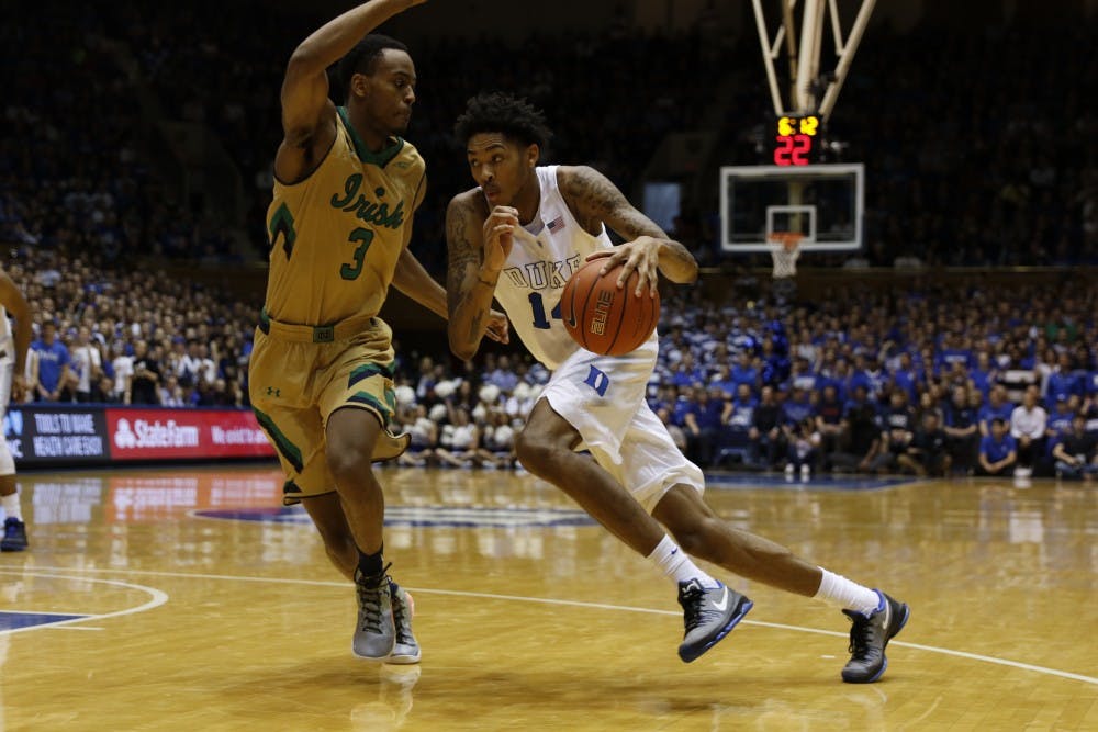 <p>Duke freshman Brandon Ingram and&nbsp;Louisiana State rookie Ben Simmons are required to go to at least one year of school before being eligible to make the move to the NBA.</p>