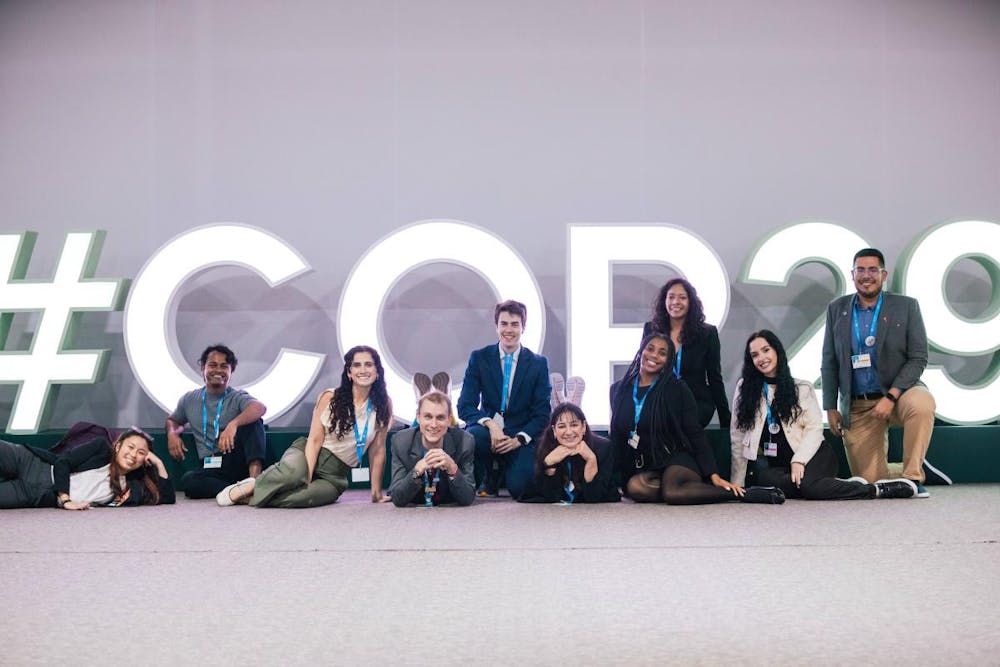 Several Duke students were among the University's delegation to COP29 in November.