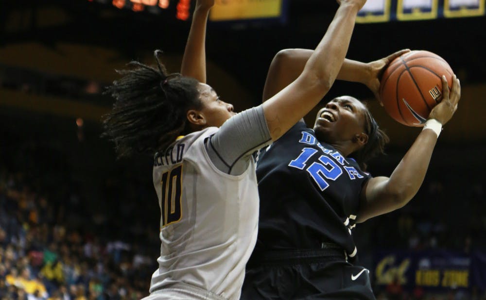 California native Chelsea Gray scored 22 points and added five assists and four rebounds as the Blue Devils upended the Golden Bears.