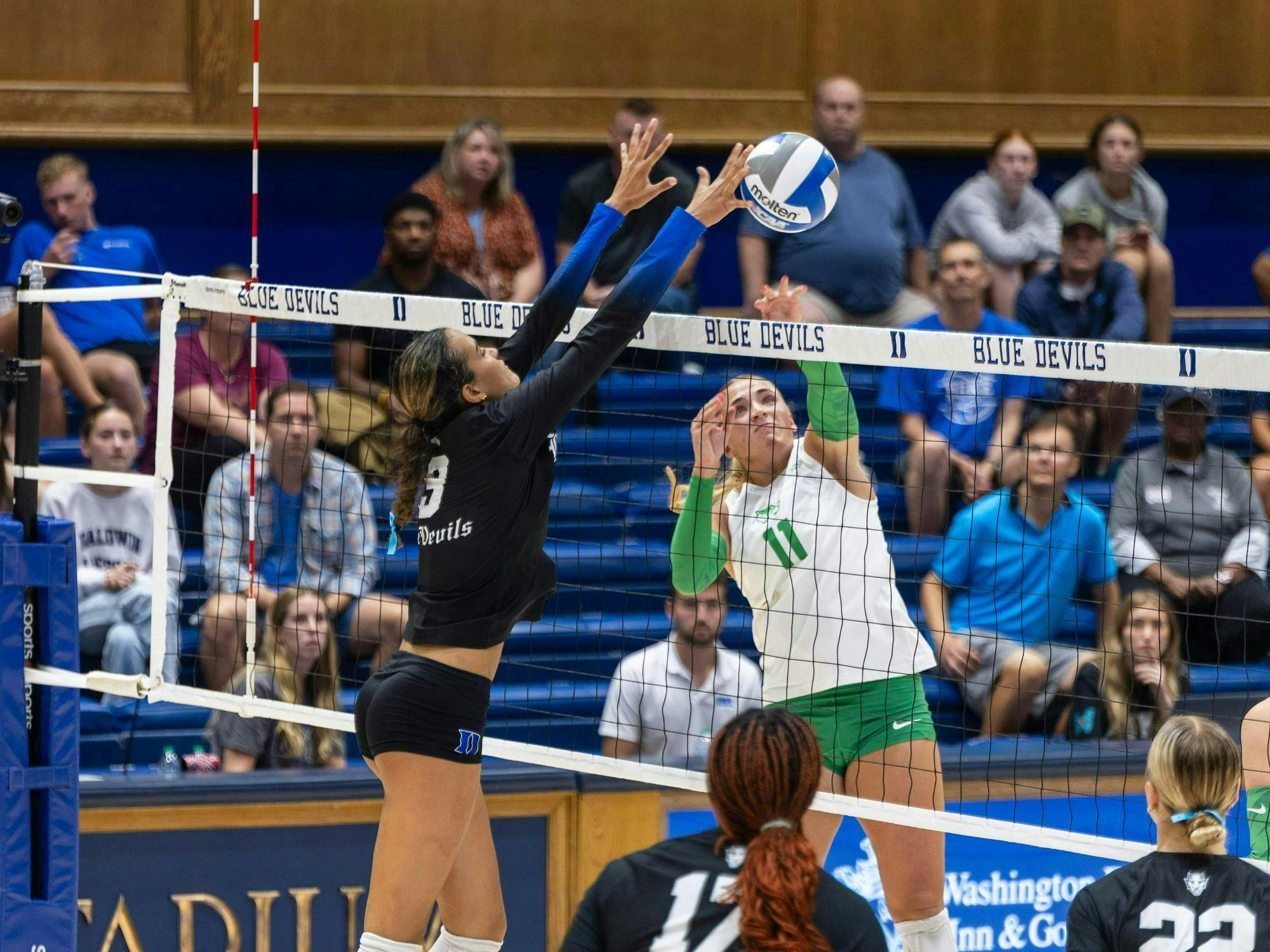 Duke volleyball defeats Utah Valley in strong 3-1 victory - The Duke ...