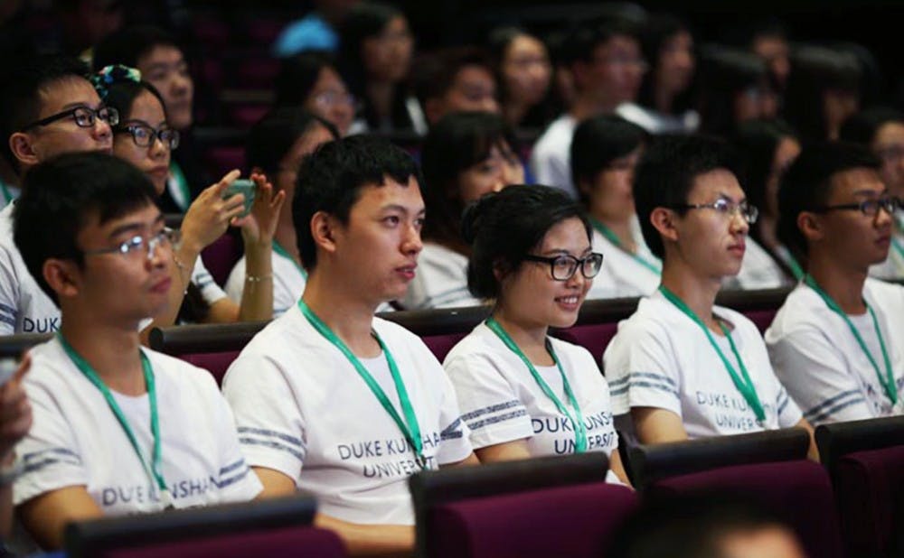 Students enrolling in DKU in 2014, pictured above, are the first to attend the satellite university.