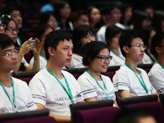 Students enrolling in DKU in 2014, pictured above, are the first to attend the satellite university.