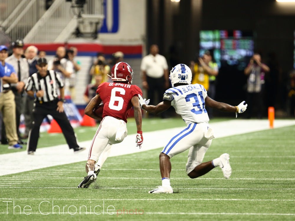 Josh Blackwell and Duke's secondary will have to contain Middle Tennessee star wideout Ty Lee.