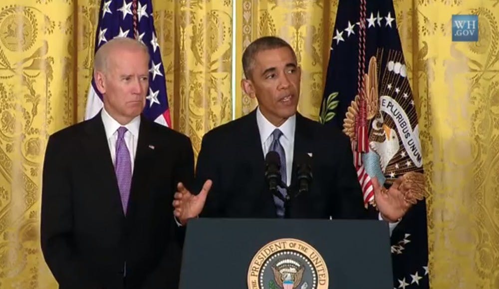 President Barack Obama announced the It's On Us sexual assault awareness campaign in a video last week.