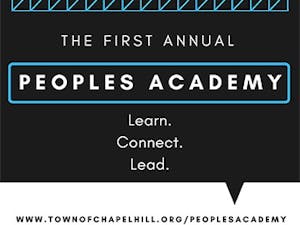 The Peoples Academy is a 5-week program designed to bring in more diversity and perspective to Chapel Hill's leadership. Photo courtesy to Peoples Academy.