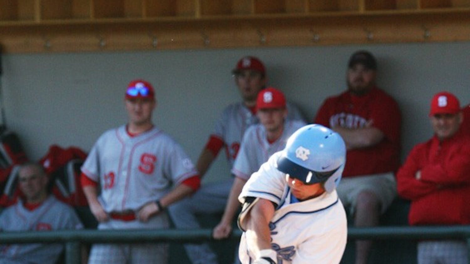 Mike Cavasinni took leadoff duties this weekend for the Tar Heels, crossing the plate six times in three games. DTH/Mike Ehrlich